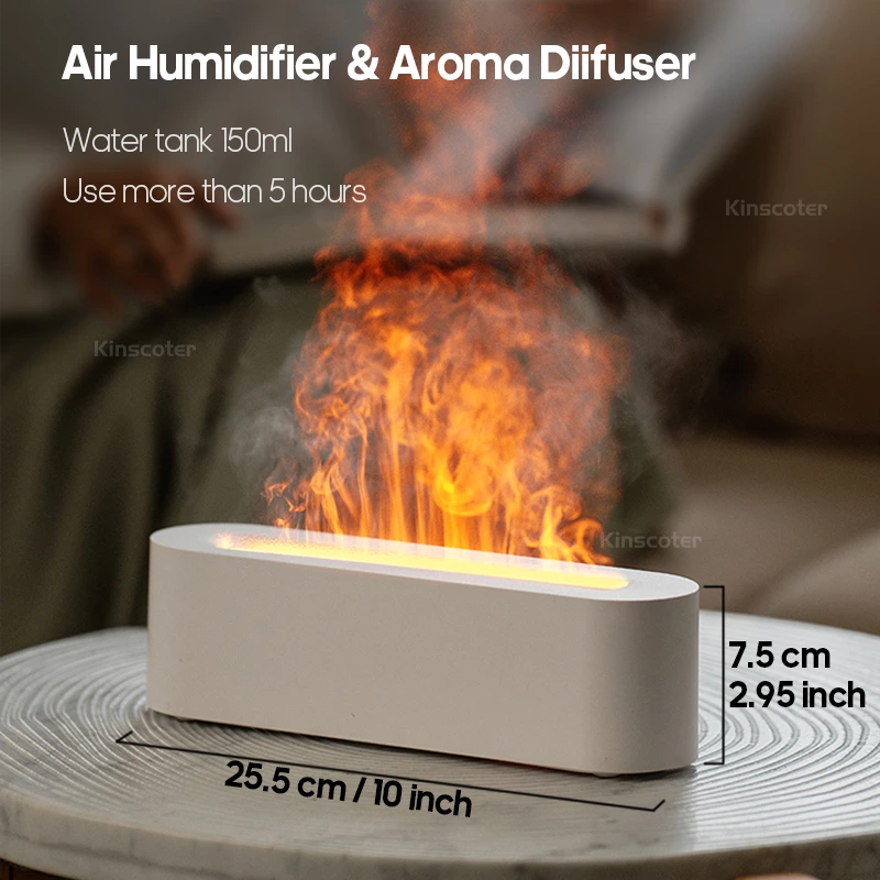 Flame Aroma Diffuser:A Symphony of Light, Aroma, and Relaxation