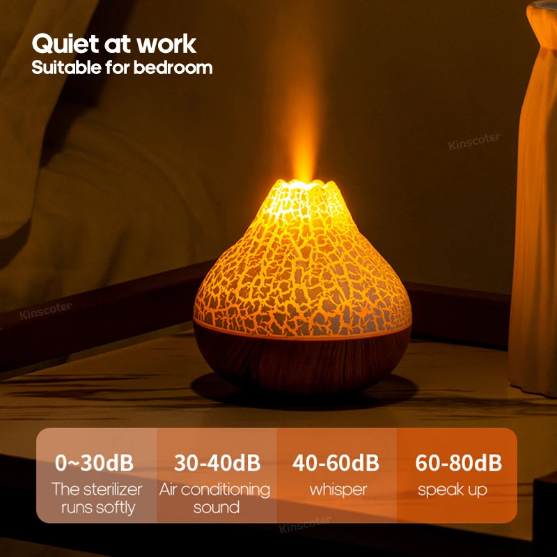 The Small Volcano Humidifier: A Blend of Health and Ambiance