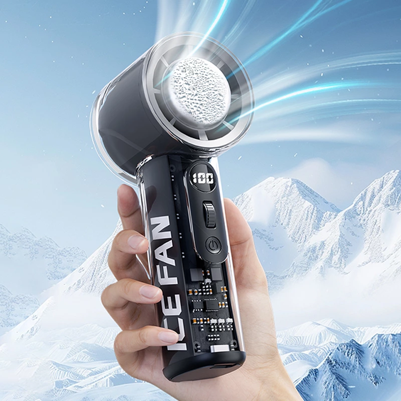 Discover the Q4 Handheld High - Speed Cooling Fan: Your Key to Beating Summer Heat!