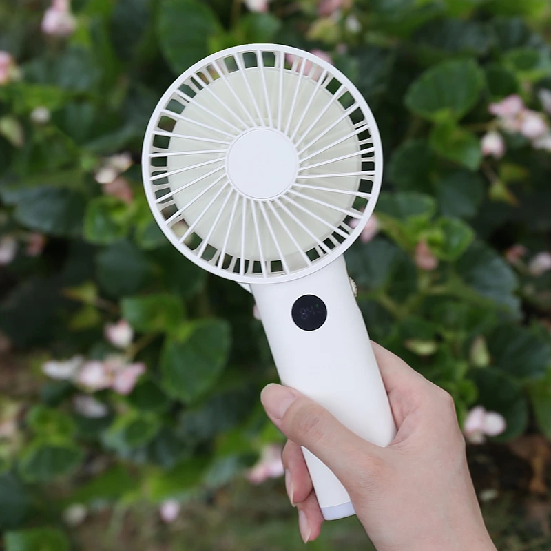 The Ultimate Portable Handheld Fan with Night Light: 100-Level Cooling and Illumination in One