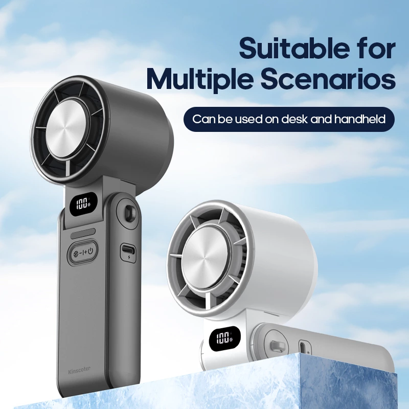 Upgrade Your Summer with This Ultra - Portable Cooling Handheld Fan