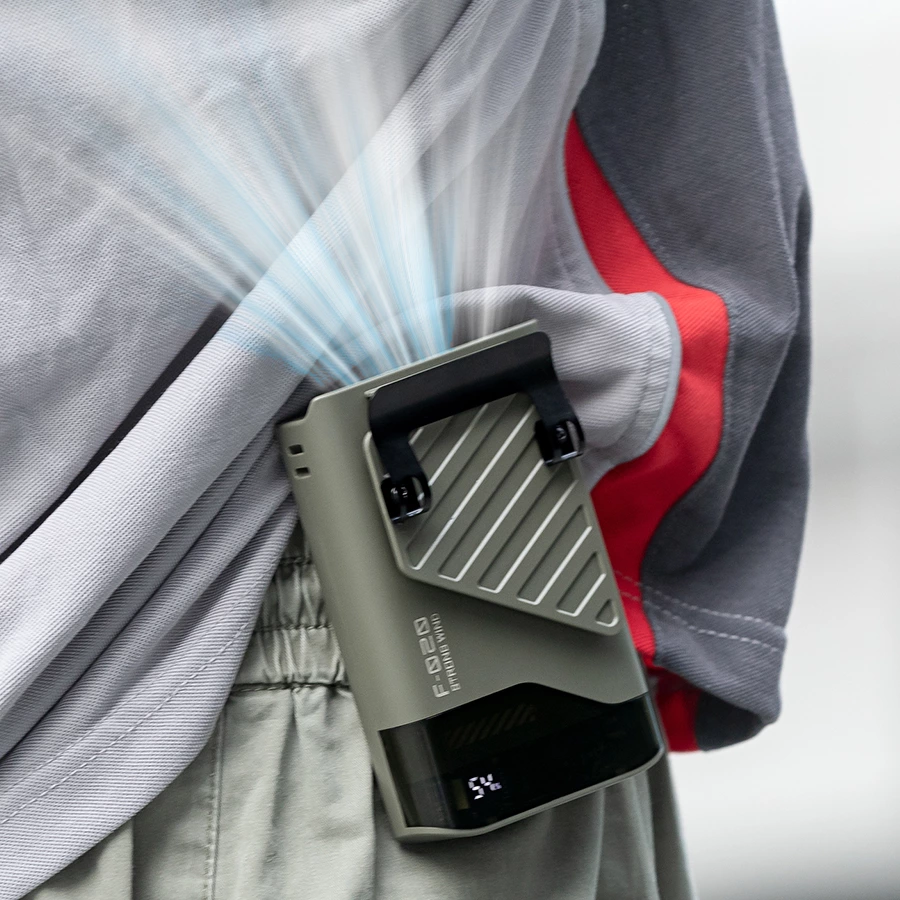 Waist-mounted clip fan review: a cooling tool for outdoor enthusiasts, a hands-free cooling experience