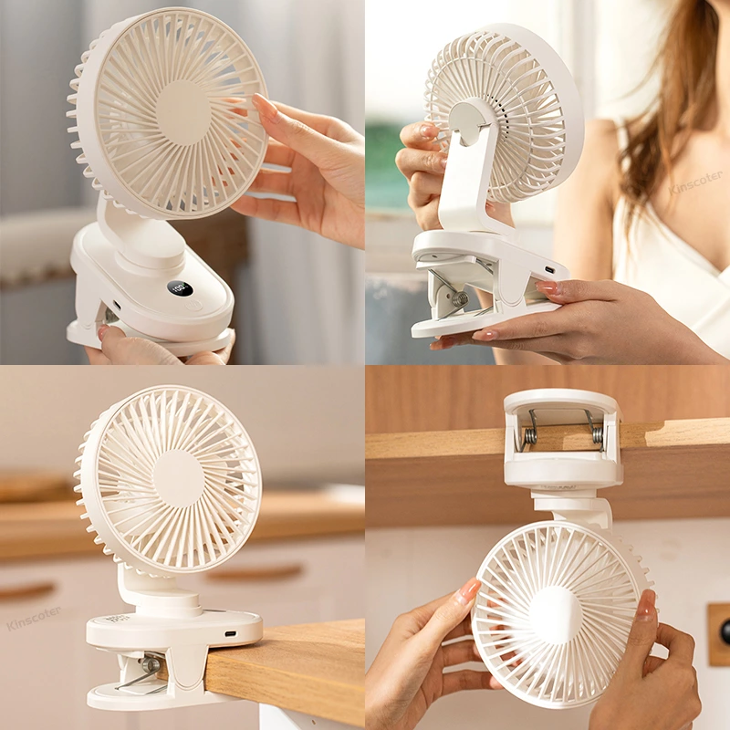 Essential for study and office: This desktop clip fan allows you to focus and cool