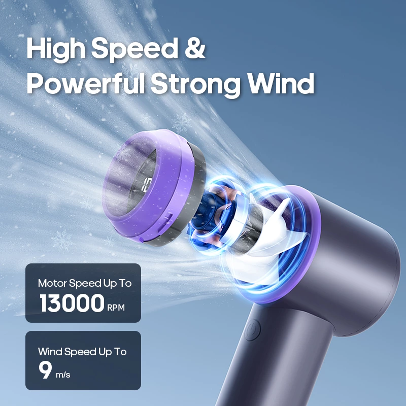180g high-speed handheld fan: From "make do" to "indispensable" summer artifact