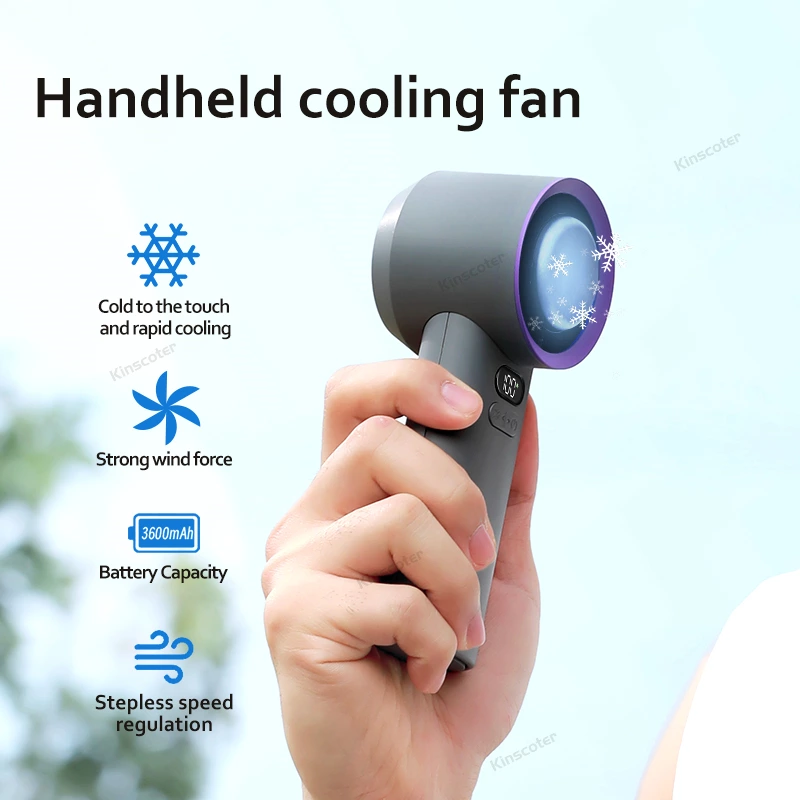What makes this handheld fan such a versatile summer cooling solution? — A cooling experience from commuting to the great outdoors