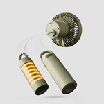Kinscoter KC-F18 Camping Fan (Split-Type Lantern & Power Bank) - 10000mAh Capacity, Split Design of Camping Lantern and Power Bank for Flexible Outdoor Scenarios | Outdoor Camping Brand, Outdoor Camping Store, Outdoor Camping Tool | Chaozhou Tongheng Technology Co.,Ltd. (Founded 2001)