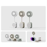 Kinscoter Series KC-F95 Mini Magnetic Fan (with Ice Cooling Function) - Factory-Produced Ice Cooling Fan Photo