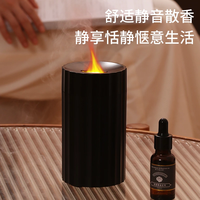 车载家用双用神器！模拟火焰香薰机，小巧便携 + 氛围感拉满